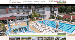 Desktop Screenshot of hotelkatalin.hu