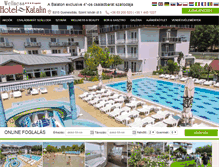 Tablet Screenshot of hotelkatalin.hu